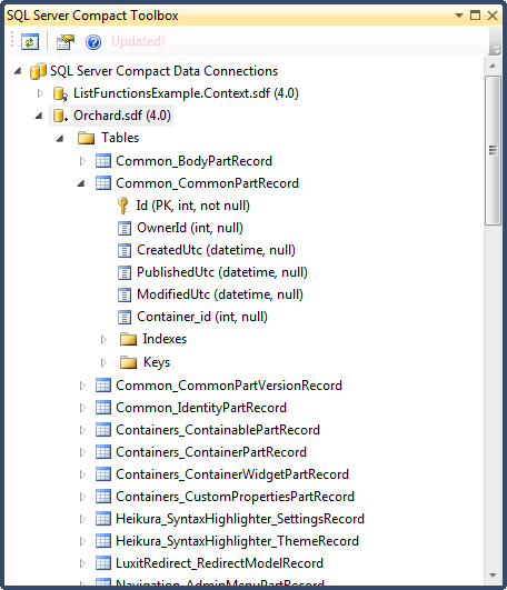 SQL Server Compact 4